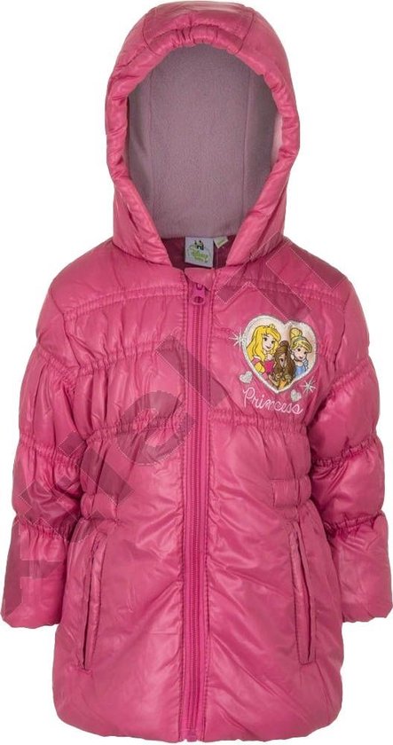 443x840-23 Disney Princess Baby Winterjas Met capuchon Roze - 18M - Afbeelding 1