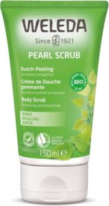 WELEDA - Pearl Scrub Douchecrème - Berken - 150ml - 100% natuurlijk