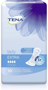 Tena Lady Extra Incontinentie - 10 stuks - Incontinentie-inlegkruisjes - Afbeelding 3