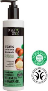 Organic Shop_organic Macadamia & Avocado Nourishing Shower Gel Odżywczy Żel Pod Prysznic O Zapachu Orzechów Macadamia 280ml - Afbeelding 2