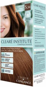 Permanente kleurcrème Clearé Institute Colour Clinuance Nº 5.34-castaño claro luminoso - Afbeelding 2