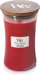 WoodWick Hourglass Large Geurkaars - Pomegranate