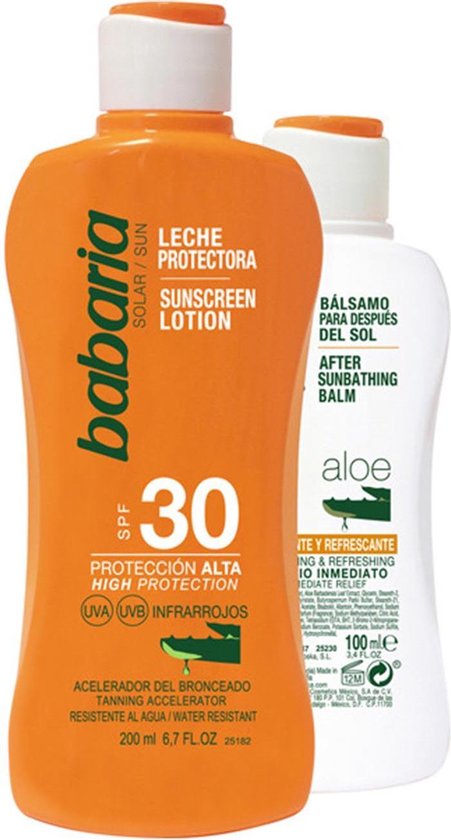 451x840-35 Zonbeschermingset Babaria (2 pcs) 30 - Afbeelding 1