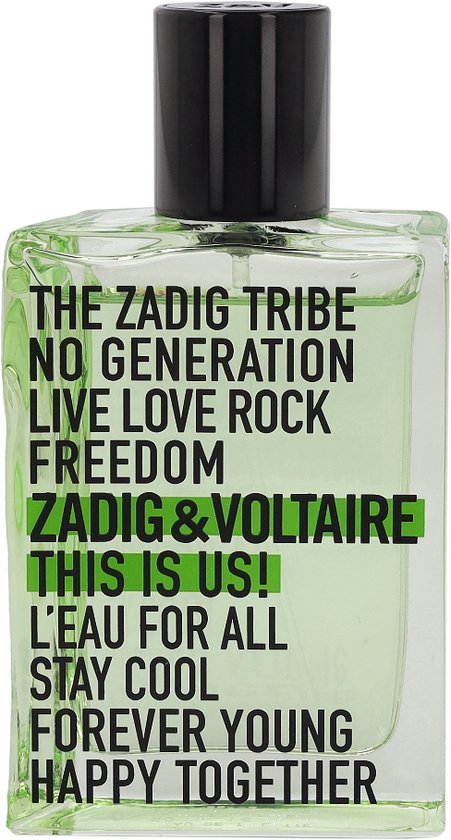 451x840-39 Zadig & Voltaire This is Us! L'Eau For All 50 ml Eau de Toilette - Unisex - Afbeelding 1