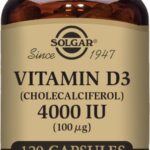 Solgar Vitamin D3 Cholecalciferol 4000 Iu 100 Mg Vegetable Capsules   Pack