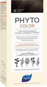 Phyto Hair Colour By Phytocolor 5 Light Brown 180g