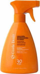 Body Zonnebrandspray Emulsión Bronceadora Gisèle Denis (300 ml) - Afbeelding 2