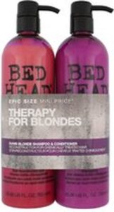 Tigi Bed Head Dumb Blonde Shampoo & Conditioner 750 ml + 750 ml - Afbeelding 3
