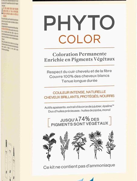 Permanent Colour PHYTO PhytoColor 4.77-castaño marrón intenso Ammonia-free