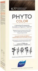 Permanente kleur PHYTO PhytoColor 6.77-marrón claro capuchino Geen ammoniak - Afbeelding 4