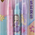 Grafix Besties Lipstick gum 3 stuks op kaart