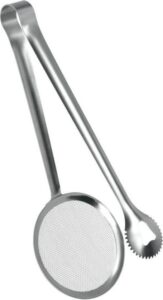 Metaltex - Tang voor frituur - RVS - 28cm - brede greep