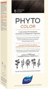 Phyto Hair Colour By Phytocolor 5 Light Brown 180g - Afbeelding 3