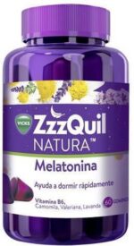 Vicks Zzzquil Natura Melatonina 60 Unidades