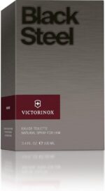 Herenparfum Victorinox EDT Black Steel 100 ml - Afbeelding 3
