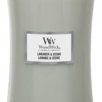 WoodWick Lavender & Cedar Large Candle