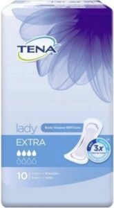 Tena Lady Extra Incontinentie - 10 stuks - Incontinentie-inlegkruisjes - Afbeelding 2
