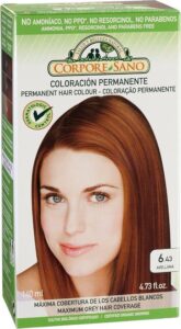 Corpore Tinte 6.43 Avellana 140ml Bio - Afbeelding 2