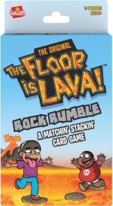 kaartspel Goliath - De vloer is lava - spel met kaarten - steel en stapel om aan de lava te ontsnappen