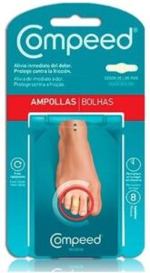 Blisters Between Toes Feet 8 Dressings By Compeed 8 Pcs - Afbeelding 2