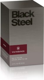 Herenparfum Victorinox EDT Black Steel 100 ml - Afbeelding 4
