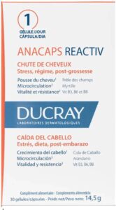 Ducray Anacaps Reactiv Food Supplement 30 Capsules 30 Pcs