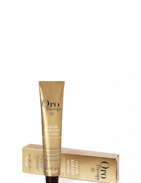 Fanola Haarverf Orotherapy Color Keratin Permanent Colouring Cream 3.0 Dark Chestnut