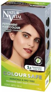 Coloursafe Permanent Hair Color By Natur Vital #5.5-mahogany - Afbeelding 3