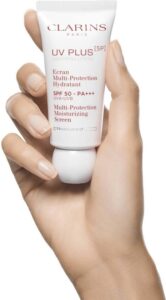 Clarins UV Plus Anti Pollution Multi-Protection Moisturizing Screen SPF 50 - 30 ml - Dagcrème - Afbeelding 4