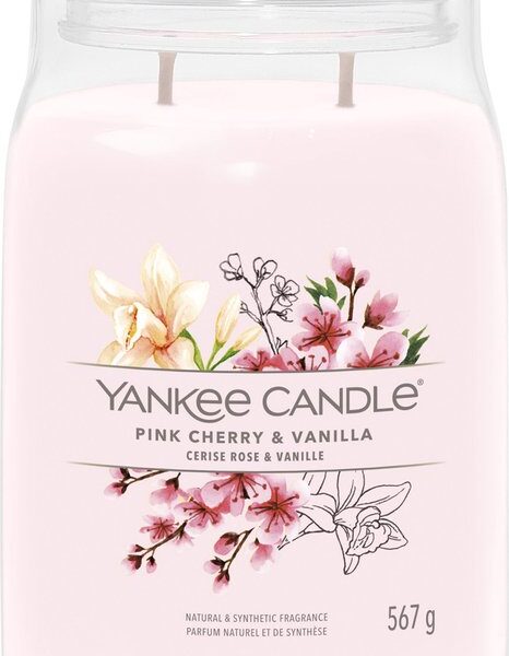 Yankee Candle - Pink Cherry & Vanilla Signature Large Jar