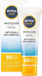 Sun Facial Anti-spots & Anti-aging Spf50 By Nivea 50 Ml - Afbeelding 2