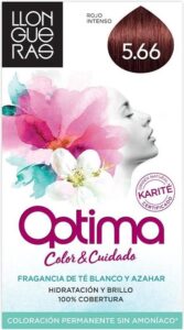 Llongueras - LLONGUERAS OPTIMA hair colour 5.66-deep intense red - Afbeelding 3