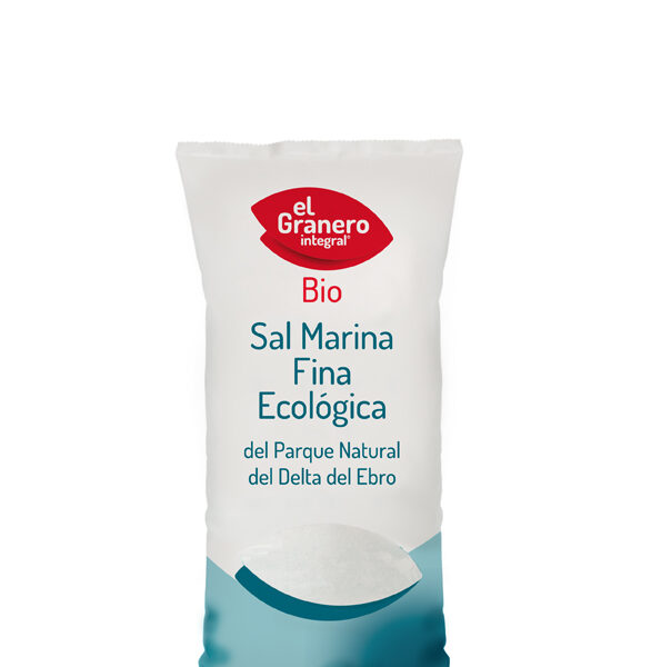 Granero Sal Marina Fina Bio 1 Kg Delta Del Ebro