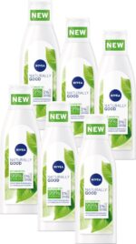 NIVEA Naturally Good Reinigingsmelk - 6 x 200ml - Voordeelverpakking