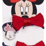 Haarelastiek Minnie Mouse Rood Blauw Lasso 2 Stuks