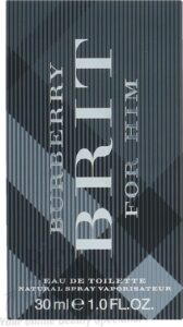 Burberry Brit 30 ml Eau de Toilette - Herenparfum - Afbeelding 2