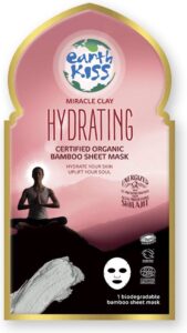 Earth Kiss Hydrating Certified Organic Bamboo Sheet Mask 24 Ml - Afbeelding 2