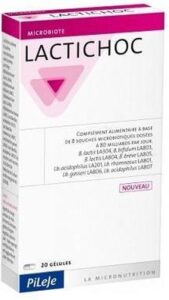 Pileje Lactichoc 20 vegicaps