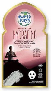 Earth Kiss Hydrating Certified Organic Bamboo Sheet Mask 24 Ml - Afbeelding 4