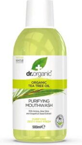Dr. Organic Tea Tree Mondspoelwater 500 ml - Afbeelding 4
