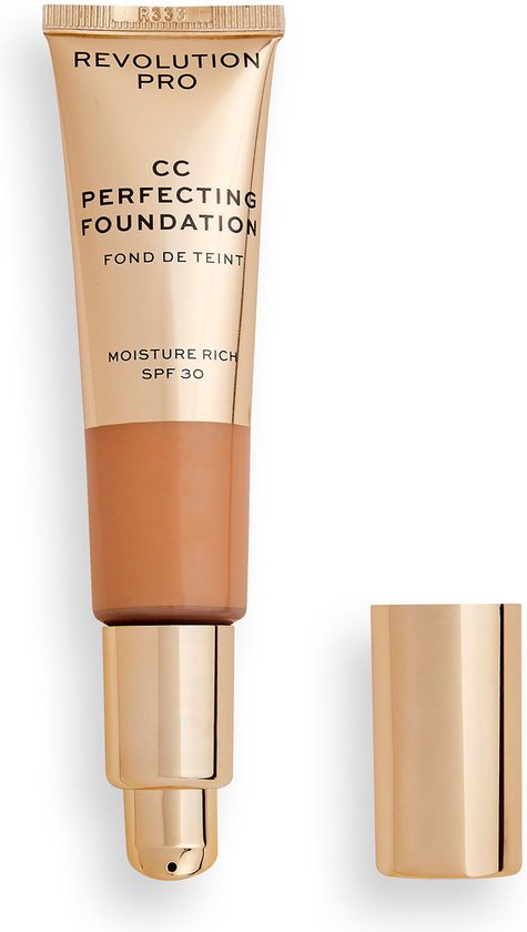 475x840-95 Makeup Revolution - Cc Cream Perfecting Foundation Spf 30 - F10 - Afbeelding 1