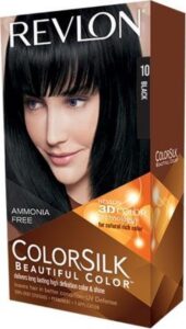 Revlon Colorsilk Beautiful Color 10 Black Hair Coloring - Afbeelding 4