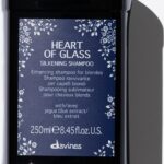 Davines Heart of Glass Silkening Shampoo 250 ml - vrouwen - Voor Geblondeerd haar