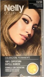 Nelly Color 10/00 Platinum Blond Hair Coloring Kit