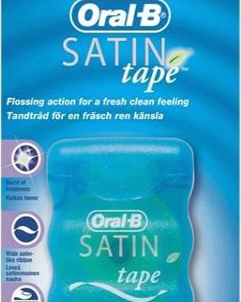Satin Floss Mint - Dental Floss With Mint Flavor 25 M 1.0ks