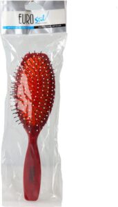 Detangling Hairbrush Eurostil Red - Afbeelding 2