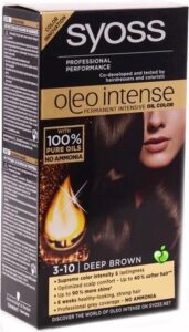 Permanent Dye Olio Intense Syoss Nº 3,10 Brown - Afbeelding 2