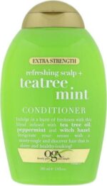 OGX Extra Strength Refreshing Scalp + Teatree Mint Conditioner - Conditioner voor ieder haartype - 385ml