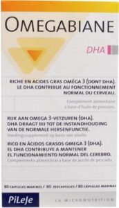 Pileje Omegabiane DHA 80 capsules - Afbeelding 2