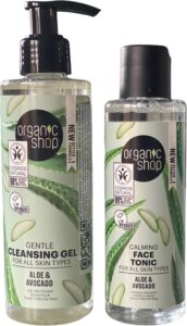 Gentle organisch, natuurlijke cleansing gezichtsreinigingsgel 200 ml - Afbeelding 4